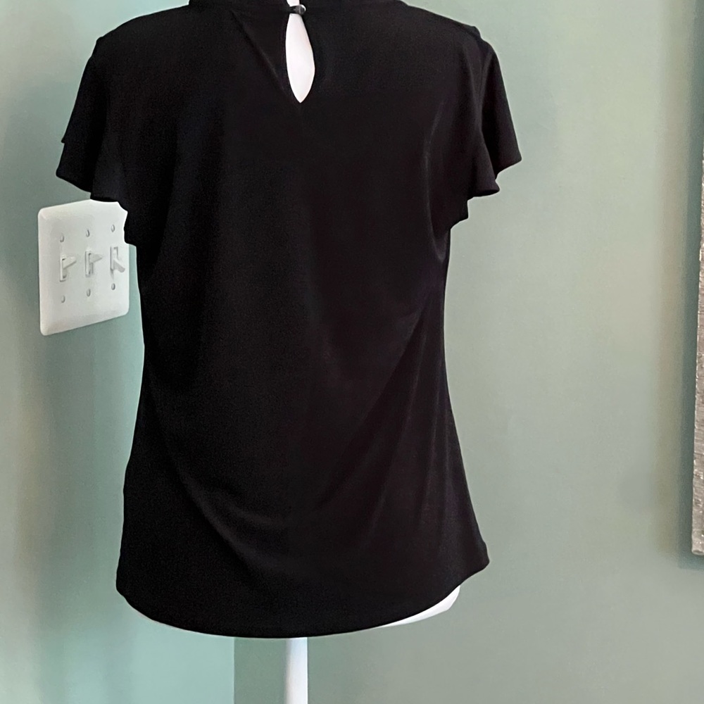 NWT Calvin Klein Cap Sleeve Blouse - Picture 2 of 6